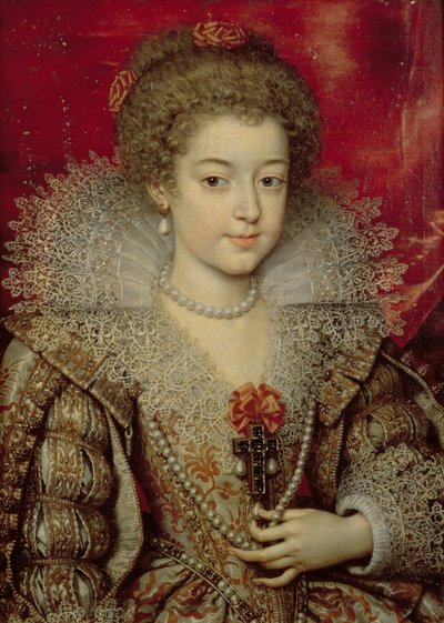 Portrait of the Infanta Anna by Frans II Pourbus